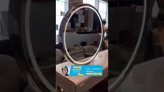 Intelligent cosmetic mirror， make your hair salon business better#shorts #barbershop