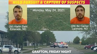Two Inmates Involved In Walsh County Pursuit Last Week, Escape Custody For Short Time Friday Night