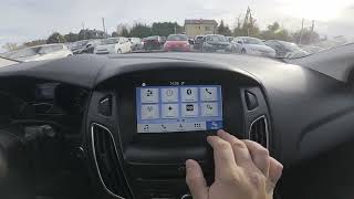 FORD Focus MK3 (2011-2018) How to Adjust Hazard Spot Warning