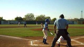 Bryan Benz With Fw Drillers Hits A Sweet Shot To Corner With Louisville Slugger Warrior For 2 Rbis