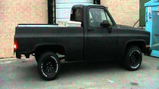 86 Chevy C-10  w/1978 'M'class 350Small Block, Hooker headers ,intake, 650cfm carb etc