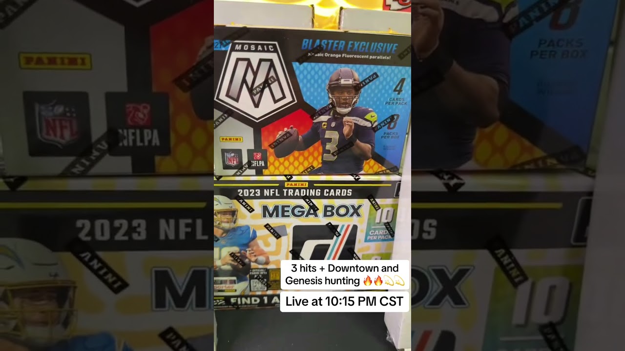 Football Card Break: Downtowns and Genesis Hunting!