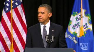 President Obama Speaks at Newtown Vigil - Newtown School Shooting