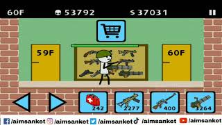 60f to 61f Stickman and Gun 3: Zombie Shooter Android Gameplay screenshot 5