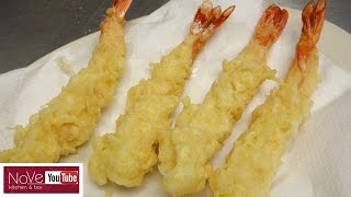 How To Stretch Shrimp For Tempura  How To Make Sushi Series