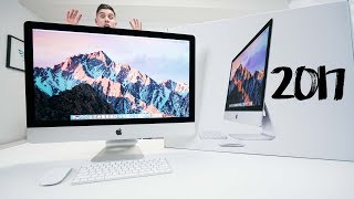 2017 iMac UNBOXING and SETUP!