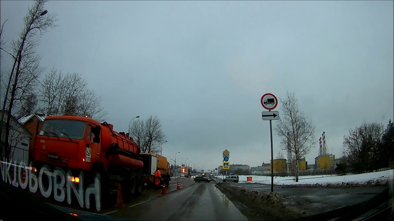 Экзаменационный маршрут № 3 ГИБДД Строгино - YouTube