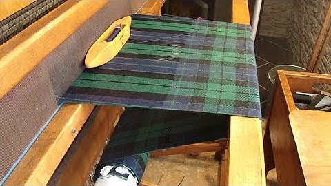 Weaving Project 1 - Mackay Tea Towels - Weaving Progress