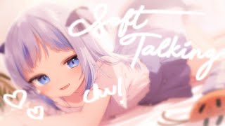 【ASMR & Soft Talking♥】You've been so patient ♥ Thank you