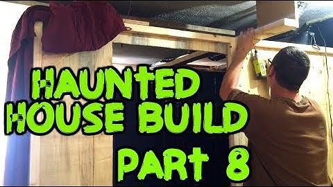 Garage Haunt Build 2015 - Part 8