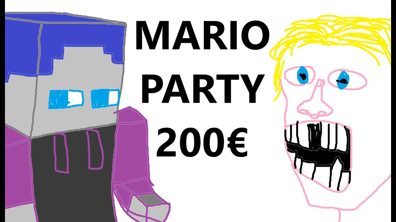Mario Party, aber mein Thumbnail Artist hat Urlaub