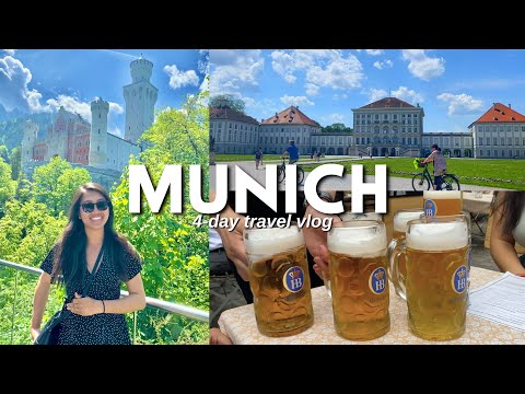 FIRST TIME TRAVELLING TO MUNICH, GERMANY 🇩🇪 // 4-Day Travel Vlog