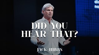 Did You Hear That? (Romans 10:18-21)
