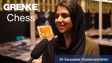 IM Sarasadat Khademalsharieh | Best female player at the GRENKE Chess Open 2017