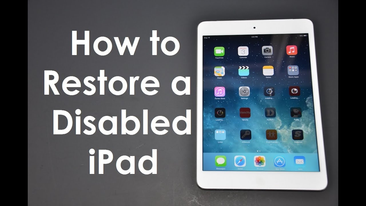 How to Fix (Forgot Passcode) Disabled iPhone / iPad iOS 9 iOS 9 iOS 9  iOS9