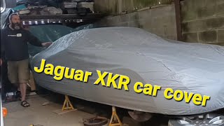 Jaguar XKR project Episode 39 | car cover review and cleaning the XKR (sort of!)