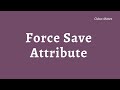 Force Save Attribute In Odoo || Write Value To Readonly Field From Onchange Function