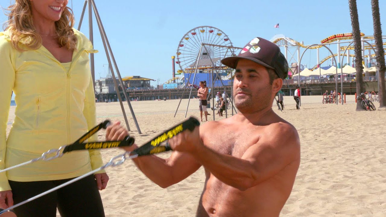 Christie Brinkley with First Time Total Gym Users YouTube