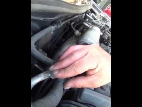 1999 Camry rough idle with ac on fixed - YouTube