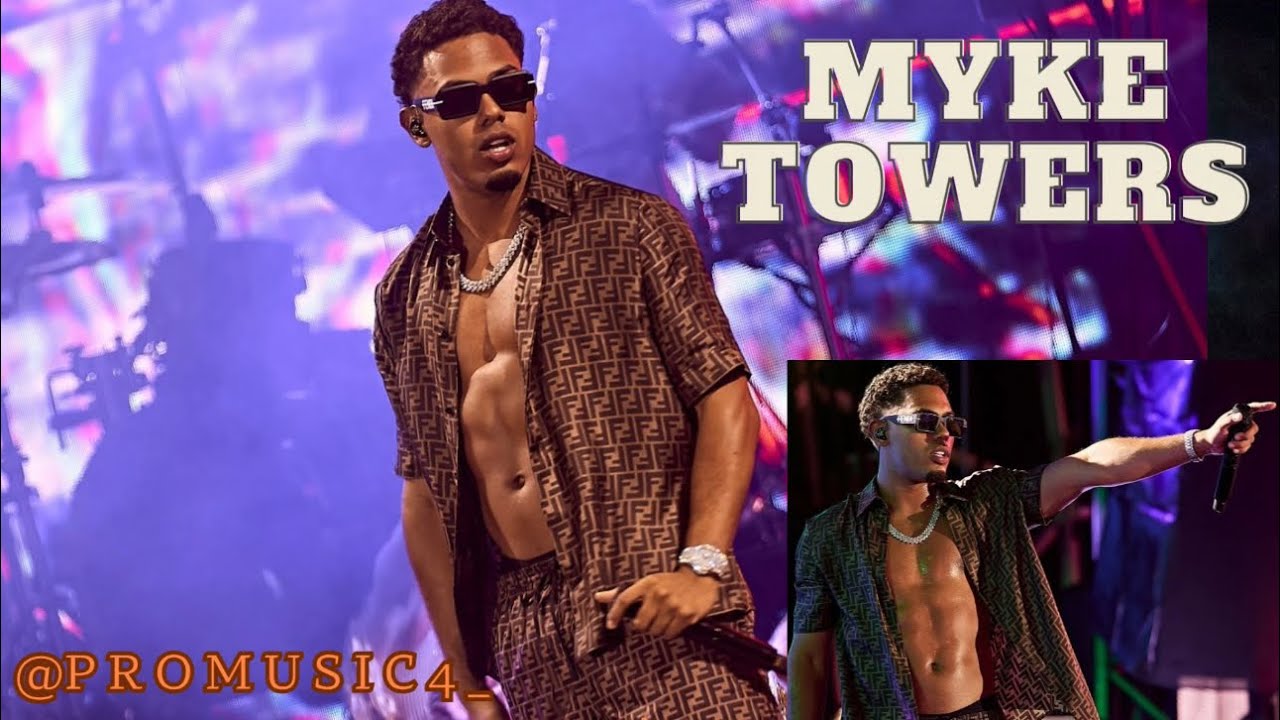 Myke towers - Letra/Lyrics - YouTube