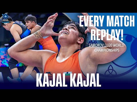 Every Match From Kajal KAJAL IND At The U20 World Championships