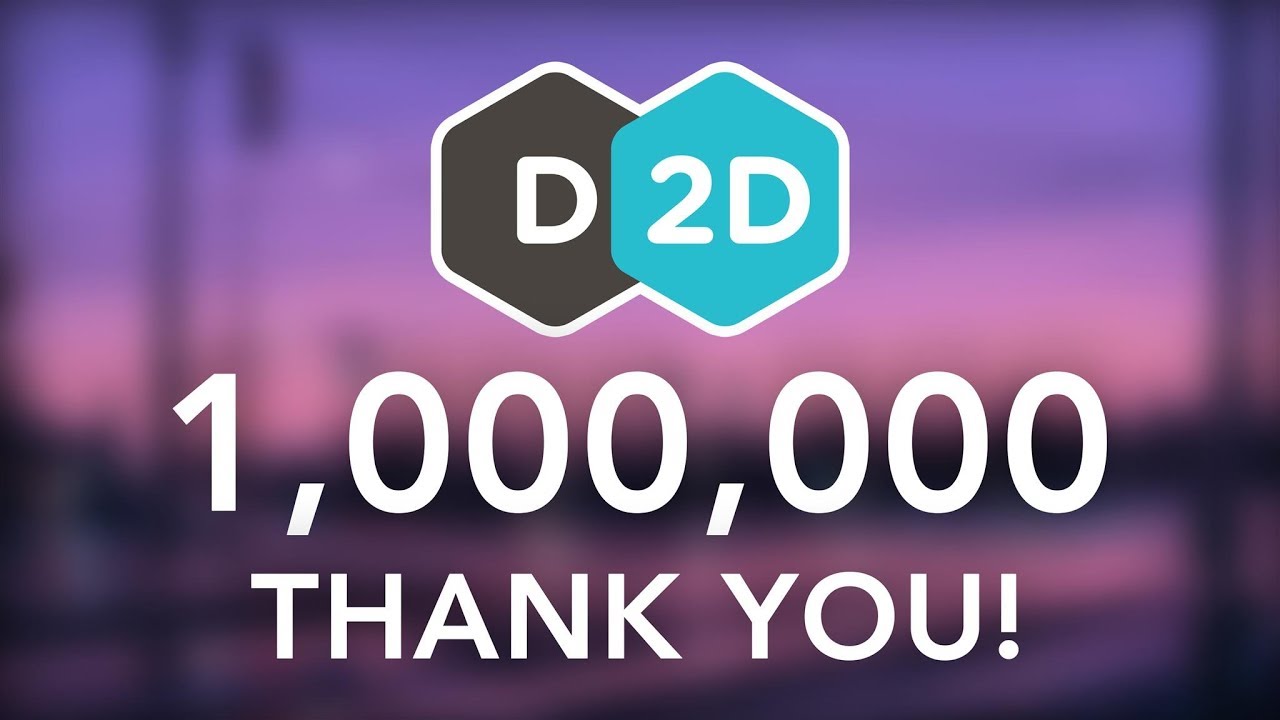 1 million thank you