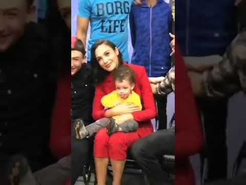 Gal Gadot Being Wonder Woman In Real Life | Celebrity Moments #Shorts #Galgadot