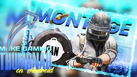 make clean and attractive themed pubg thumbnail | thumbnail tutorial | ARABIC ENZO |