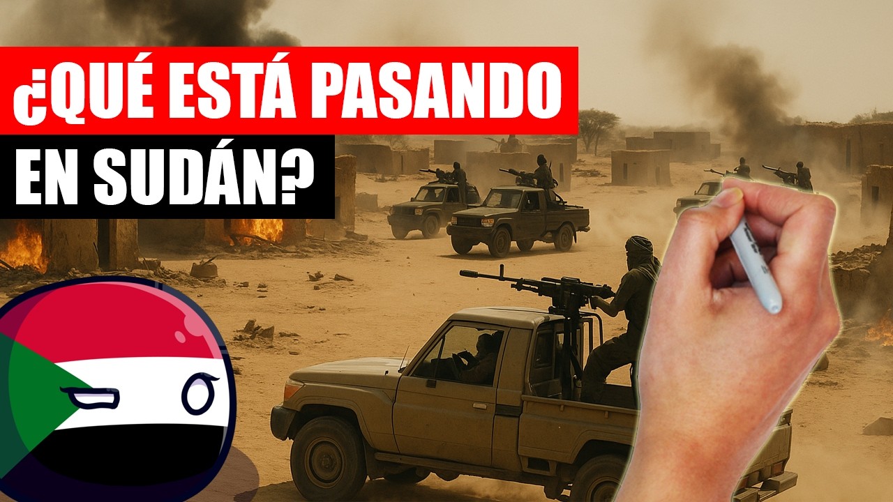 ✅ El CONFLICTO DE SUDÁN explicado en 10 minutos  ¿Qué está pasando en SUDÁN?