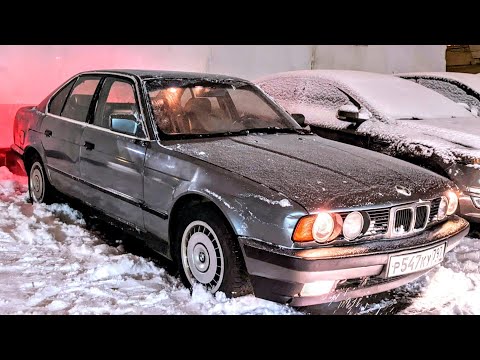 Видео: Январь 5.1 в СТАРУЮ BMW? Готовимся к зиме!