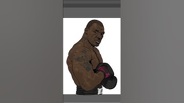 Vector Art | Mike Tyson | #art #drawing #vector #digitalart #artist #illustrationdrawing #miketyson