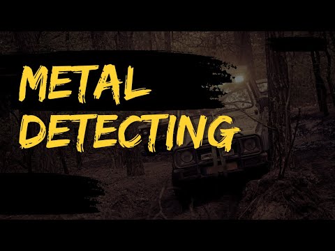 Metal detecting Garrett Ace 350 1900's railway dep...