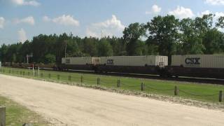 CSX Q174 at Folkston on 6-16-09