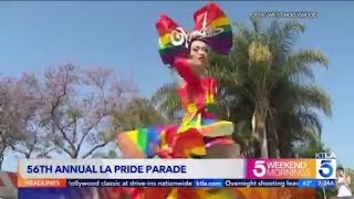56th annual L.A. Pride Parade taking place Sunday 