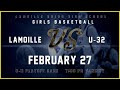 Lamoille vs u23  dii varsity girls basketball playoff game    22724