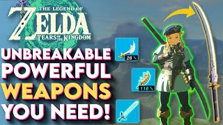 Unbreakable & Powerful WEAPONS Zelda Tears Of The Kingdom! (Zelda TOTK Tips and Tricks) screenshot 5