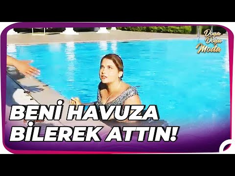 Rümeysa, Rabia'yı HAVUZA DÜŞÜRDÜ! | Doya Doya Moda 2.Sezon 25.Bölüm