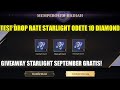TEST DROP RATE DRAW STARLIGHT LUKCY CHEST SEPTEMBER 2024! GACHA SKIN STAR ODETE CUMA 10 DIAMOND MLBB