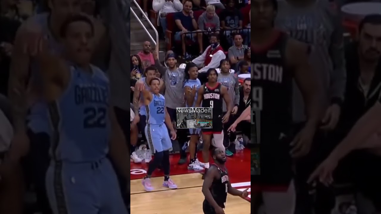 Ja Morant gun shot celebration