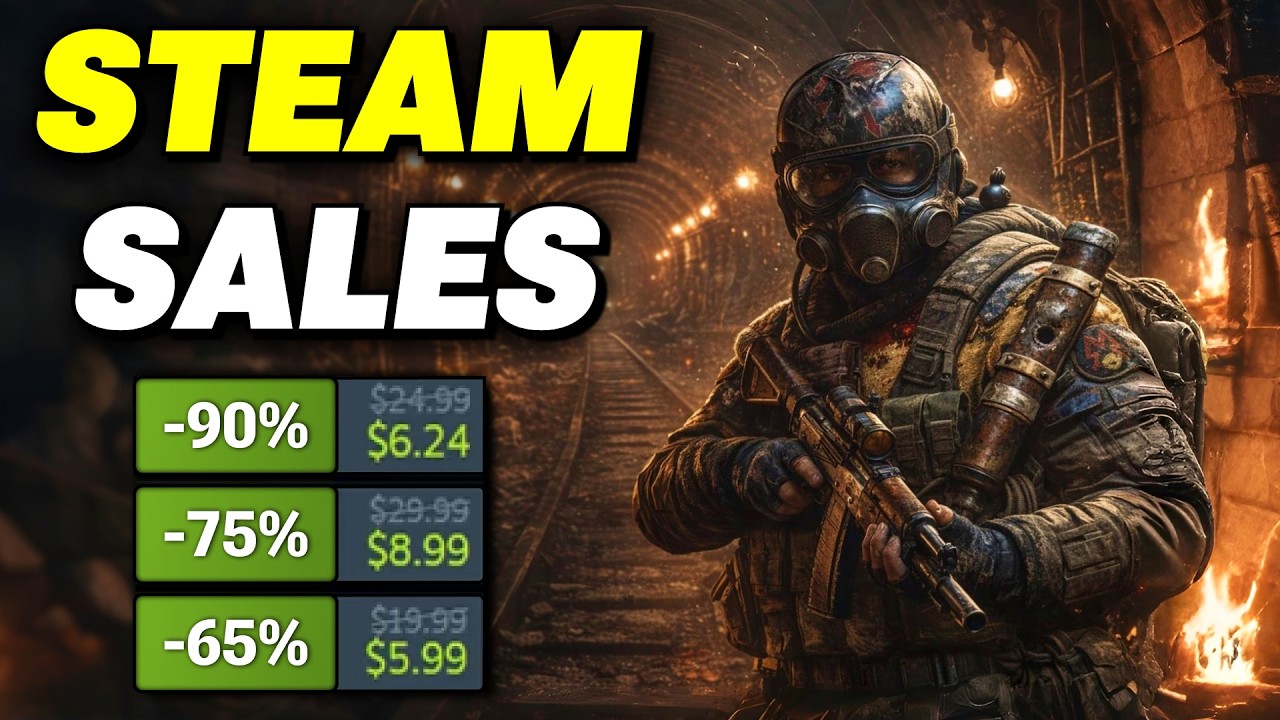 15 невероятных игр Steam по самым низким ценам за всю историю | Февраль 2026!