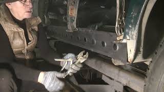 видео: ваз2104 замена порога с помощью контактной сварки картинка: ваз2104 замена порога с помощью контактной сварки