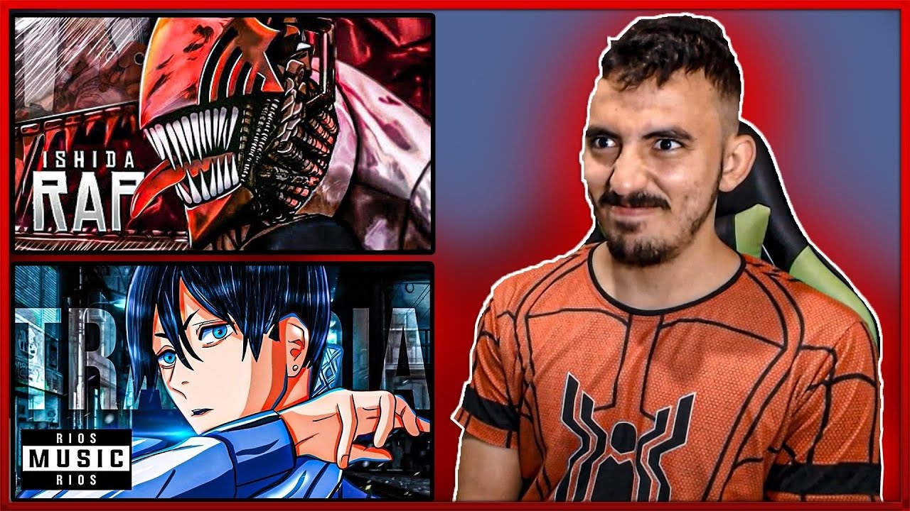 RAP DO CHAINSAW MAN - Rap DO DENJI E DA AKI | ISHIDA E RIOS | Leozin React