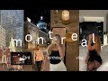 montreal travel vlog 🤍🐆 | cute bars, cafes, traveling with my bf