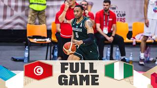 Tunisia v Nigeria | Full Basketball Game | FIBA Basketball World Cup 2027 African Qualifiers