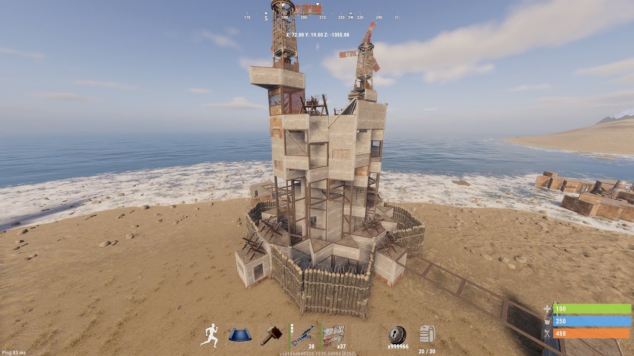 Updated bunkered 2x1 shield wall reverse water falls split mobility