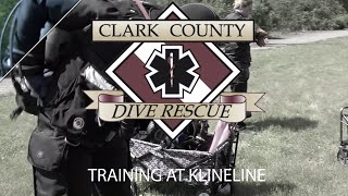 Training at Klineline Pond