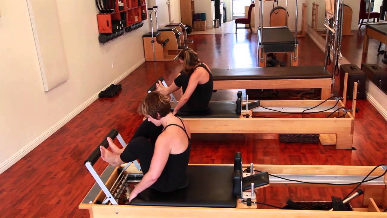 Pilates Reformer Demo part 2 YouTube