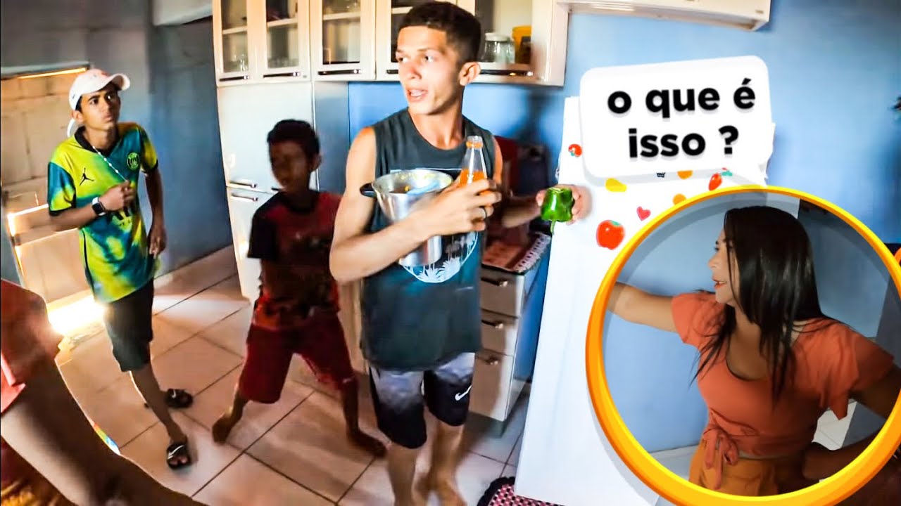 TROLLEI MINHA MÃE COM AMIGO MAL EDUCADO