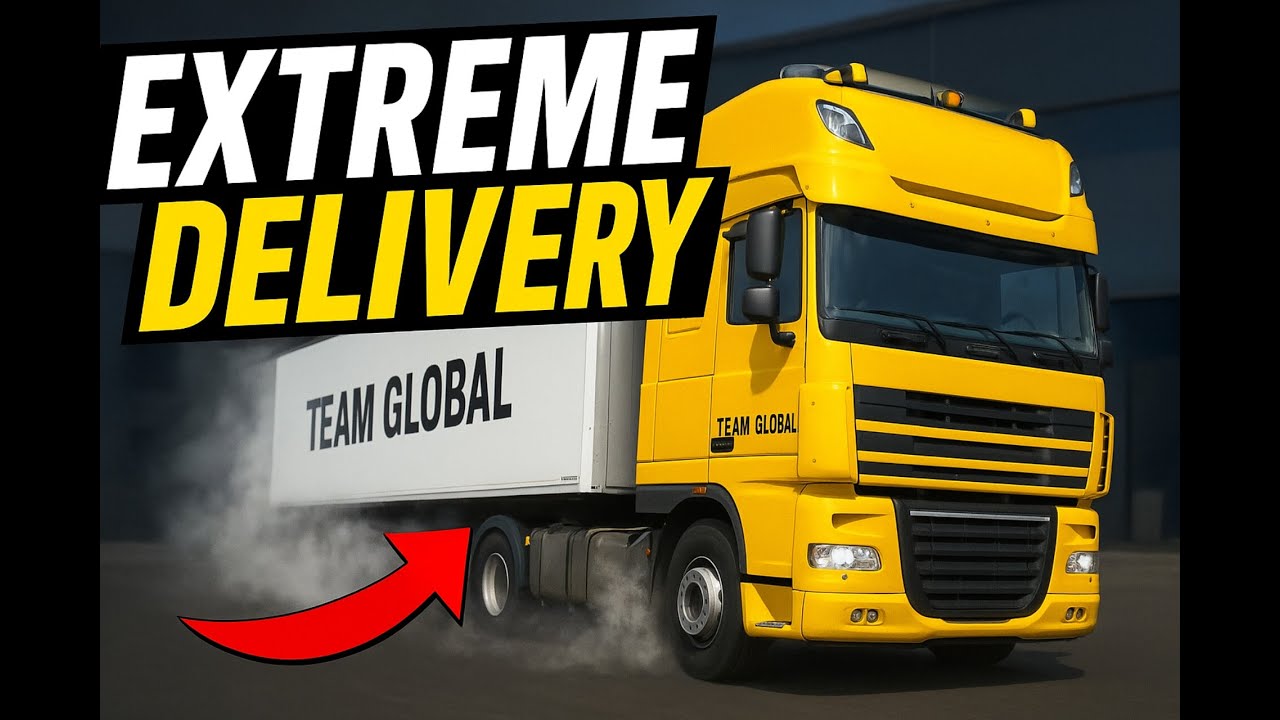 Extreme Delivery Truck Driving Simulator | Tight Space Parking Challenge