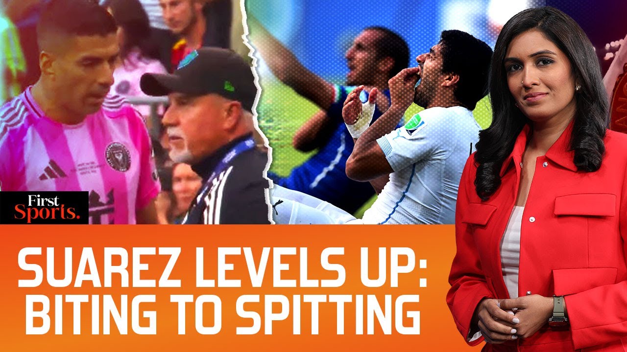 Suarez Spits At Opponent After Inter Miami Lose, Will MLS Act? |First Sports With Rupha Ramani |N18G